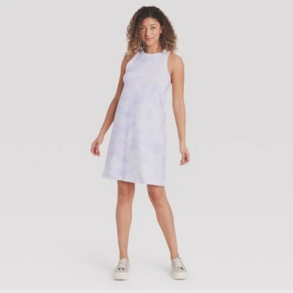 A New Day Tie-Dye Knit Tank Dress, size XS - Picture 8 of 9